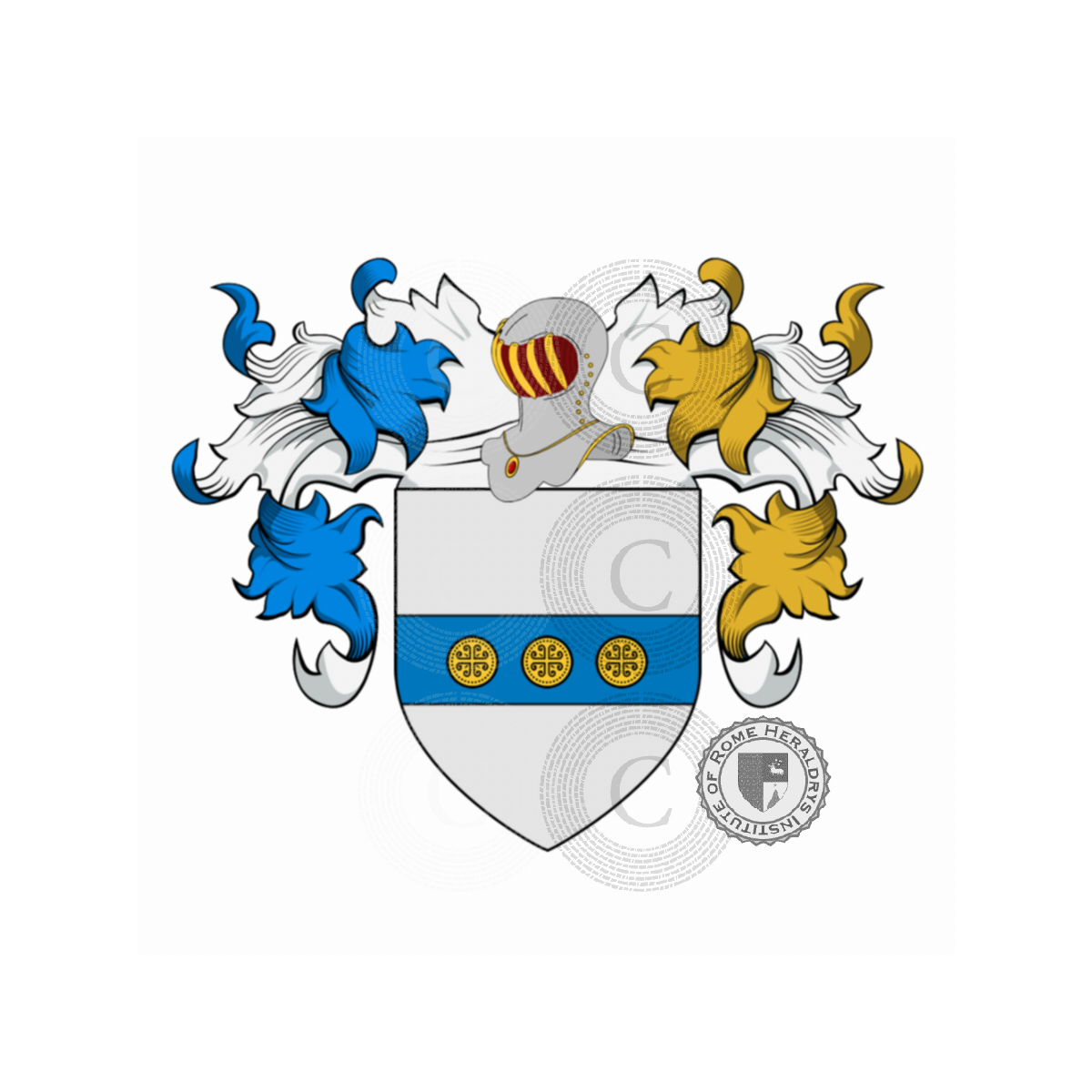 Coat of arms of familyRobbiano, di Robbiano,Robbiano