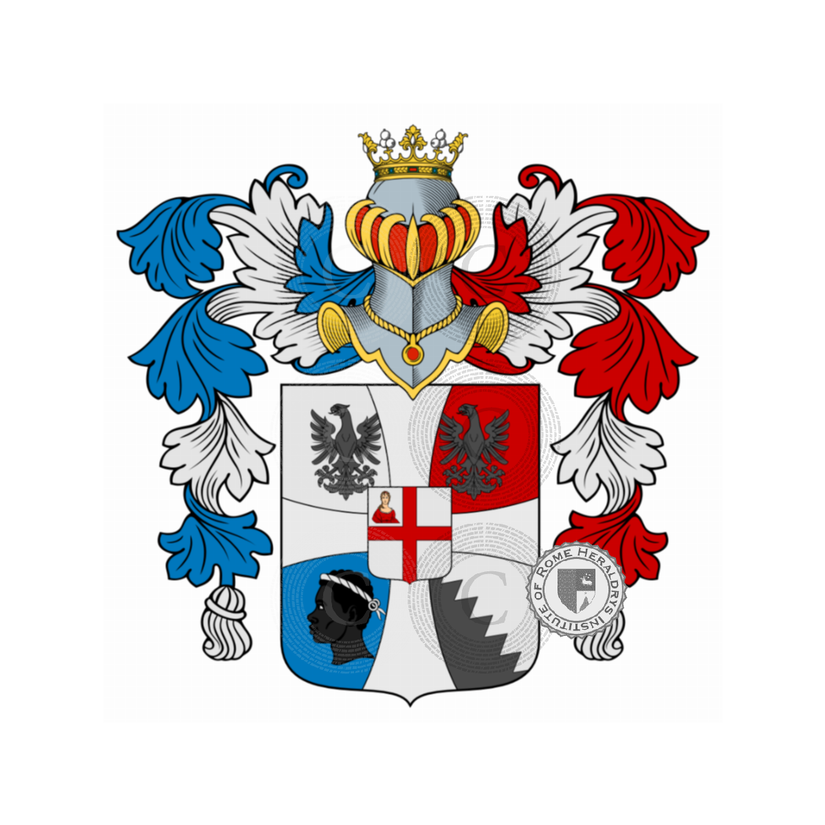 Wappen der FamilieZanelli, Zanella,Zanetti
