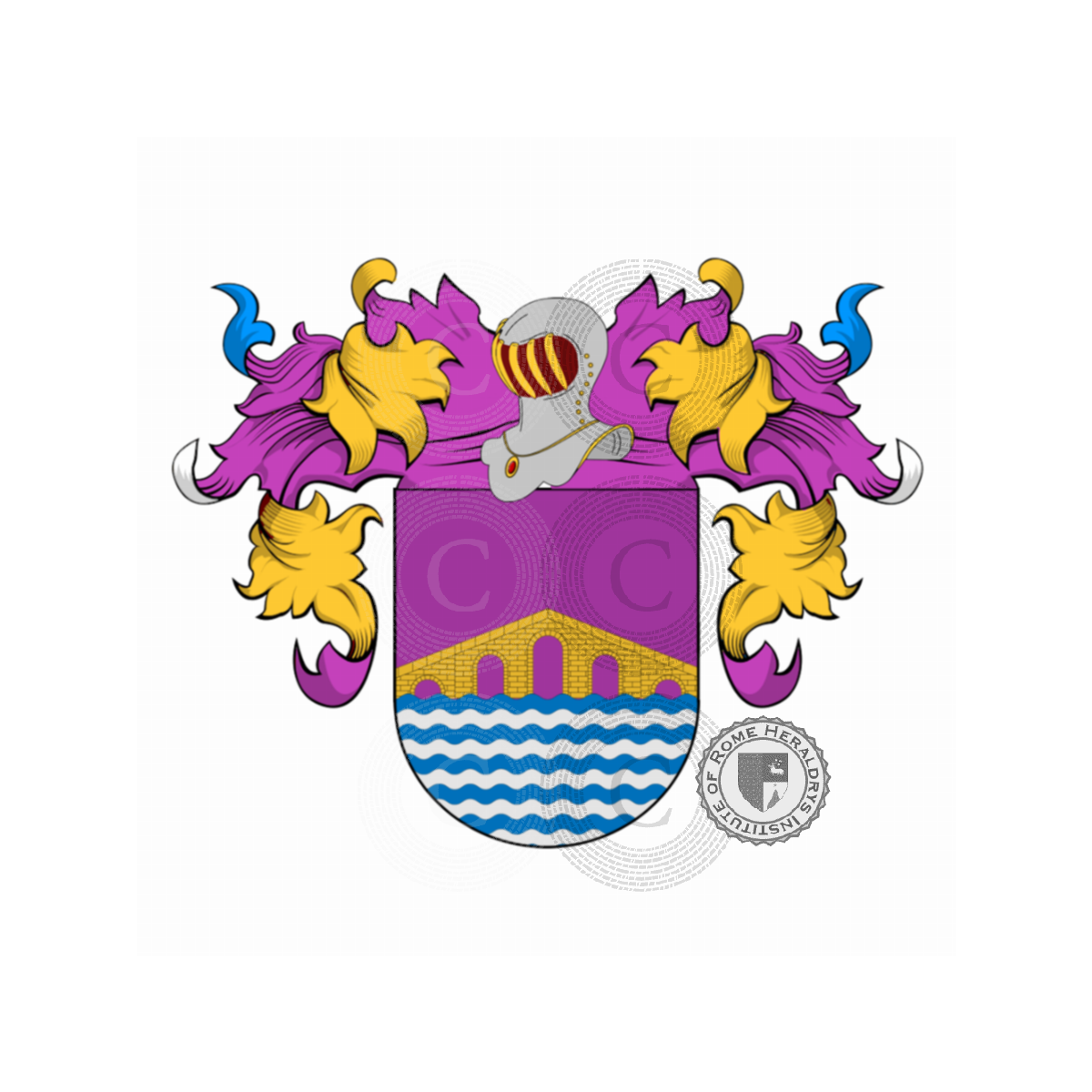 Wappen der FamiliePolidano