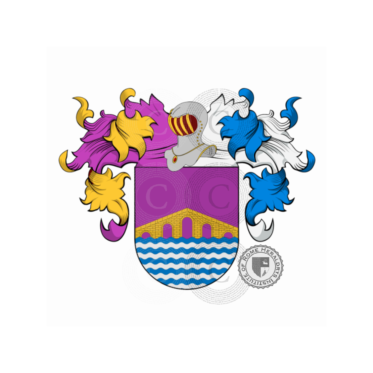 Escudo de la familiaPolidano