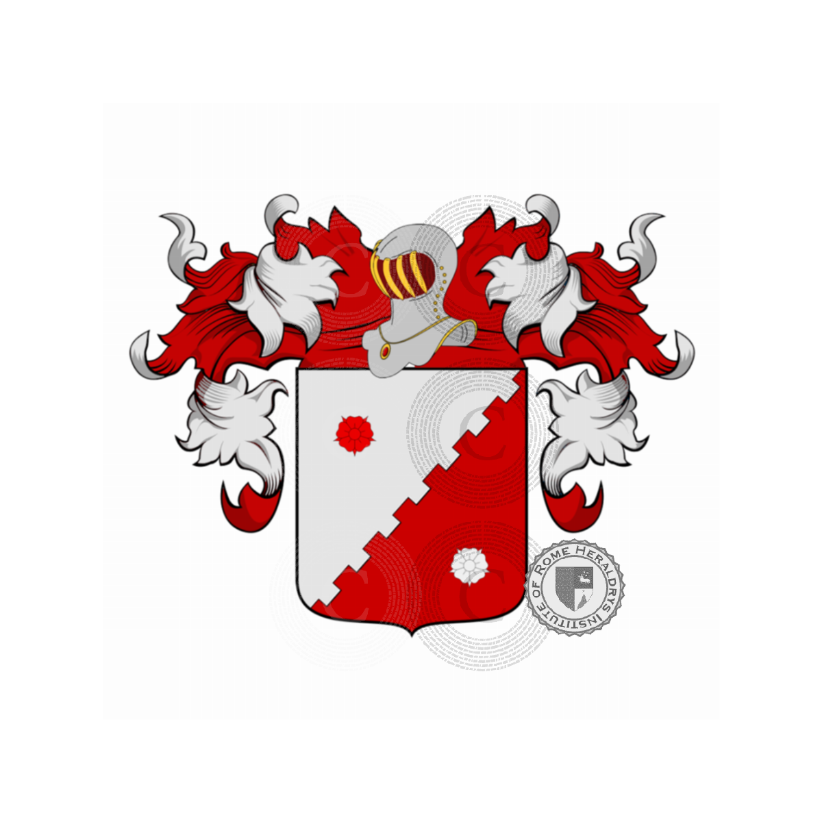 Coat of arms of familyPuppi, de Puppi,Puppa (della),Puppio (di)