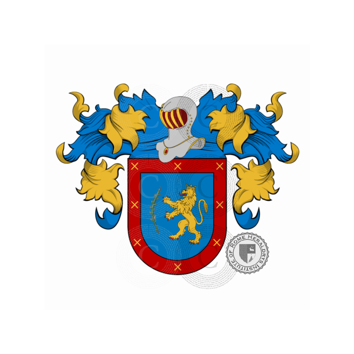 Wappen der FamilieSpina della Cimarra