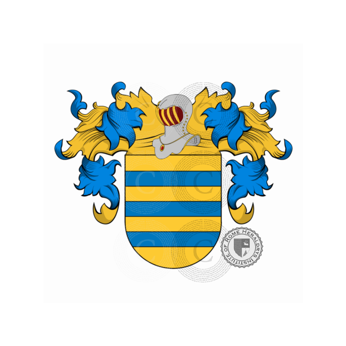 Coat of arms of familyTramacet, Trama