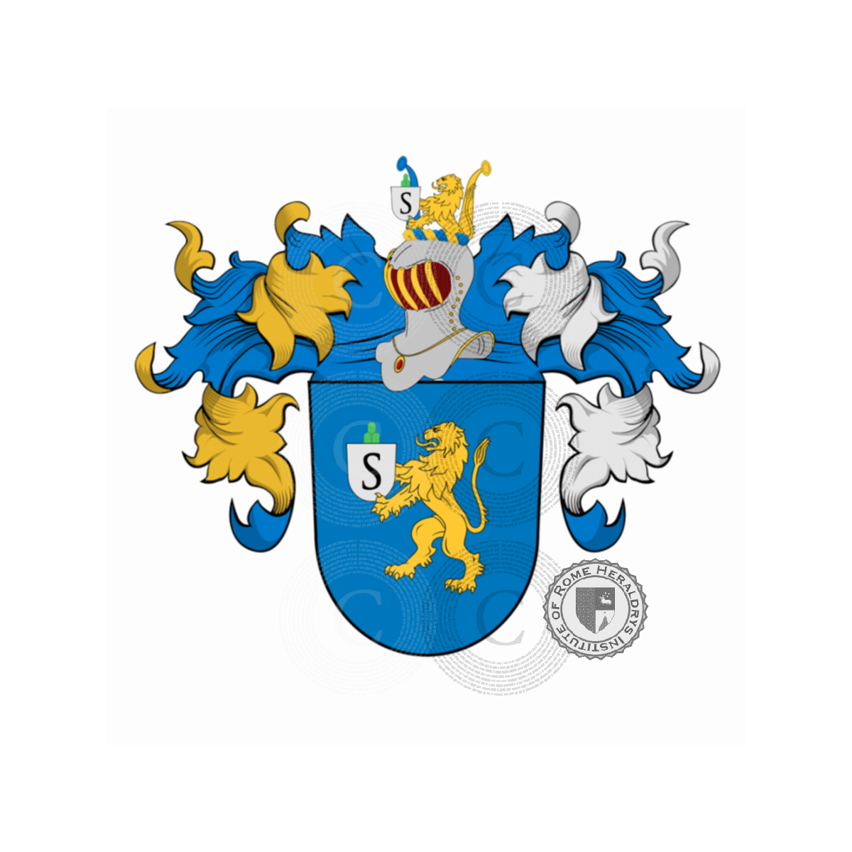 Wappen der FamilieFrühauf, von Fruhauf,Vruuf