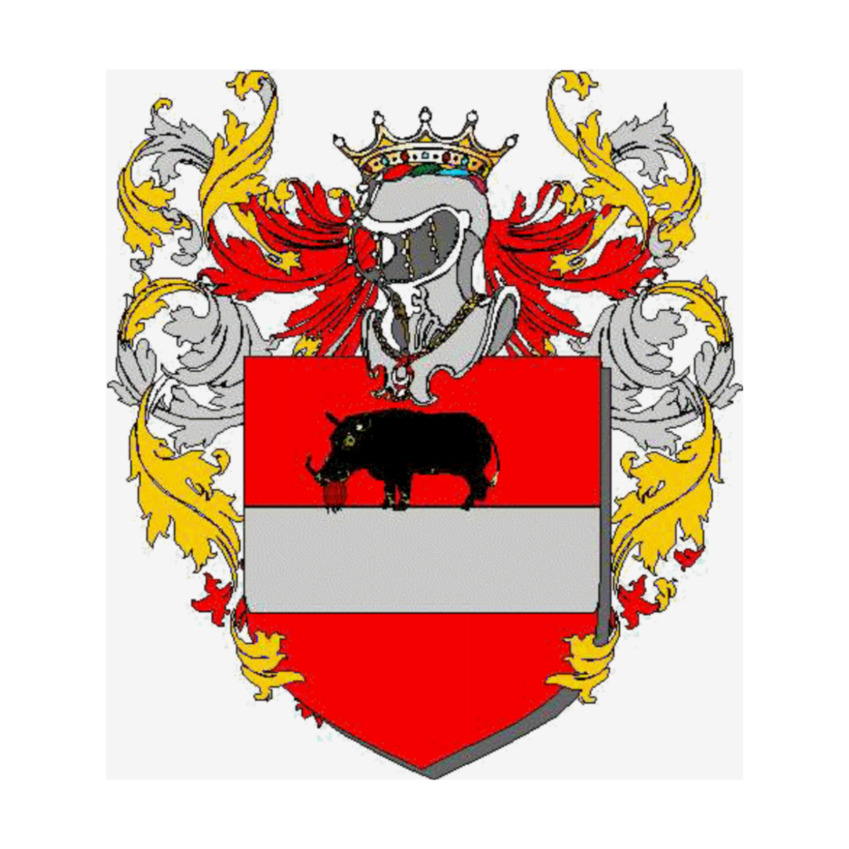 Wappen der FamilieCope di Valromita Biddle