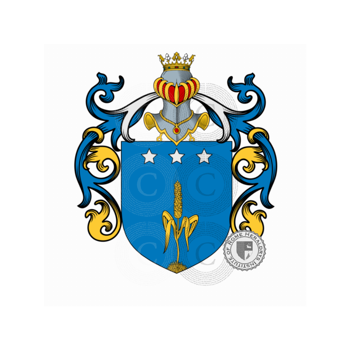 Coat of arms of familyMigliorini, Migliorino