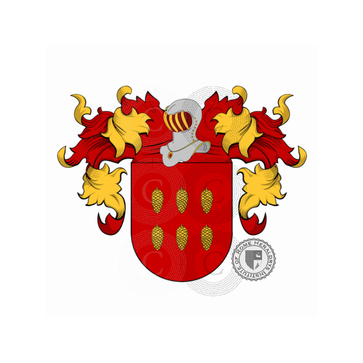 Wappen der FamiliePinela