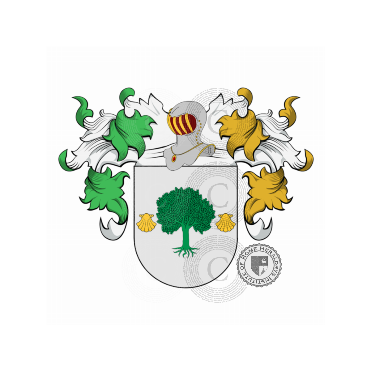 Coat of arms of familyMitre
