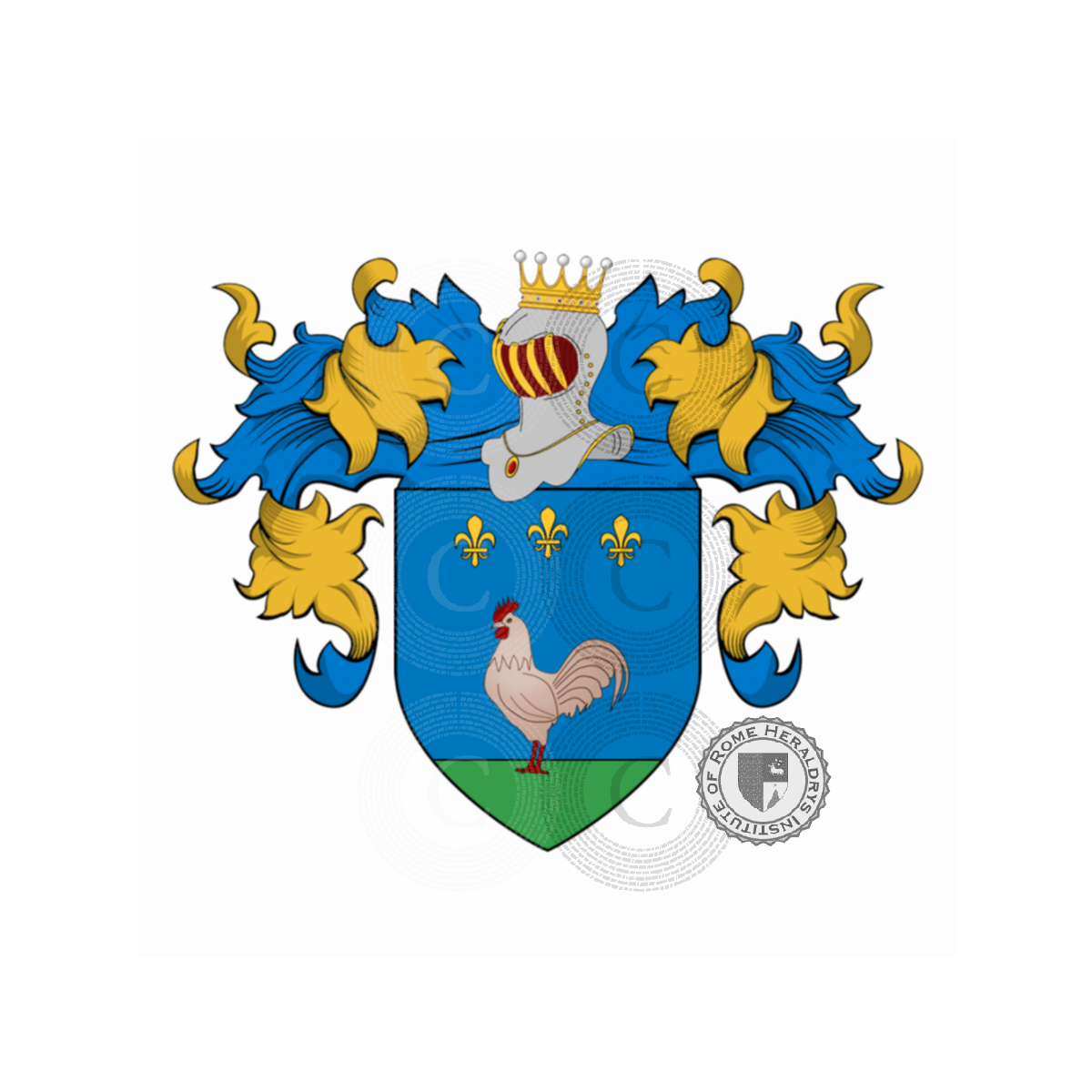 Escudo de la familiaSirotti, Sirotti Gaudenzi