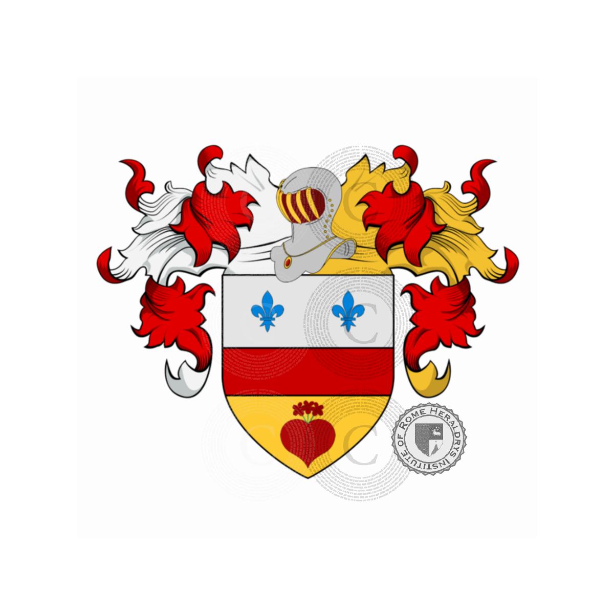 Coat of arms of familyCorradini