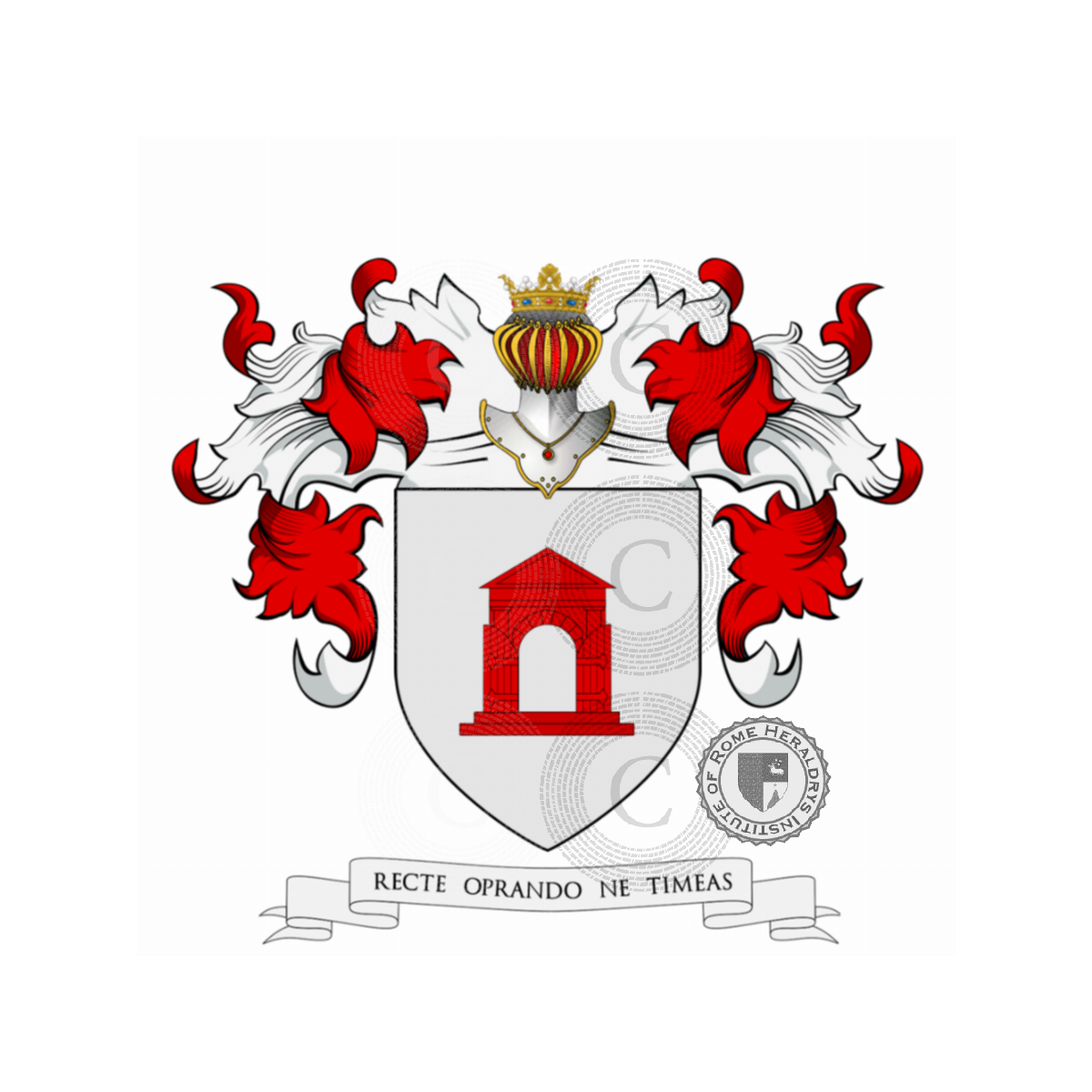 Coat of arms of familydella Porta, Alimenti della Porta,de la Porta de S.Urso,de la Porte,de Quart,della Porta,della Porta de Carli,Portis