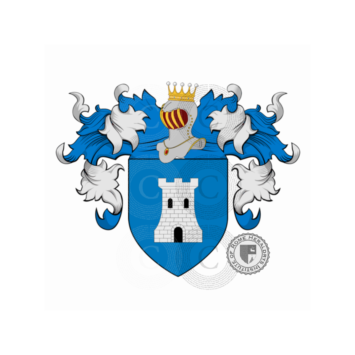 Wappen der Familiede la Porte, Alimenti della Porta,de la Porta de S.Urso,de la Porte,de Quart,della Porta,della Porta de Carli,Portis