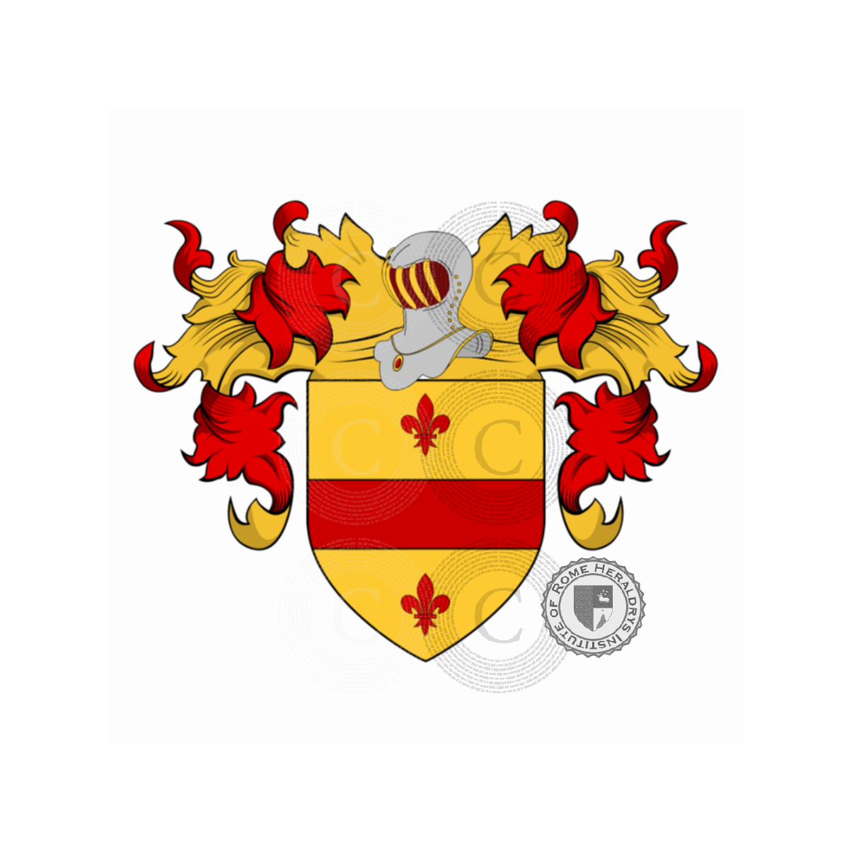 Coat of arms of familyBorzacchini