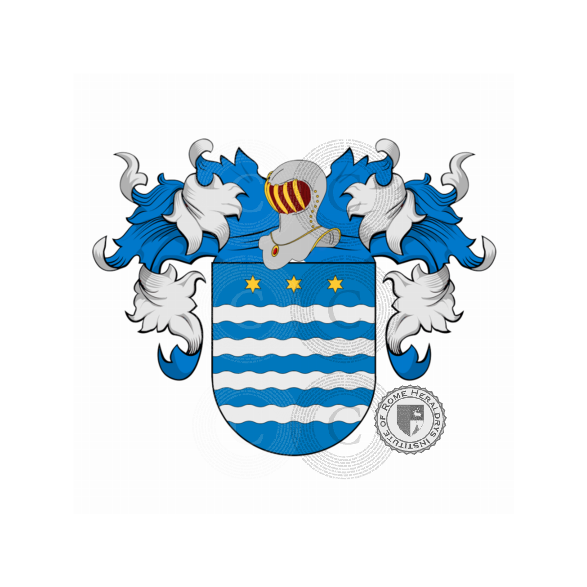 Wappen der FamilieSantamaria, Santamarìa