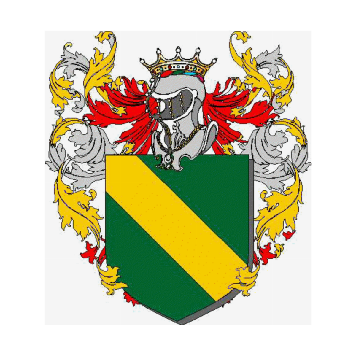 Wappen der FamilieCoscio, di Coscio