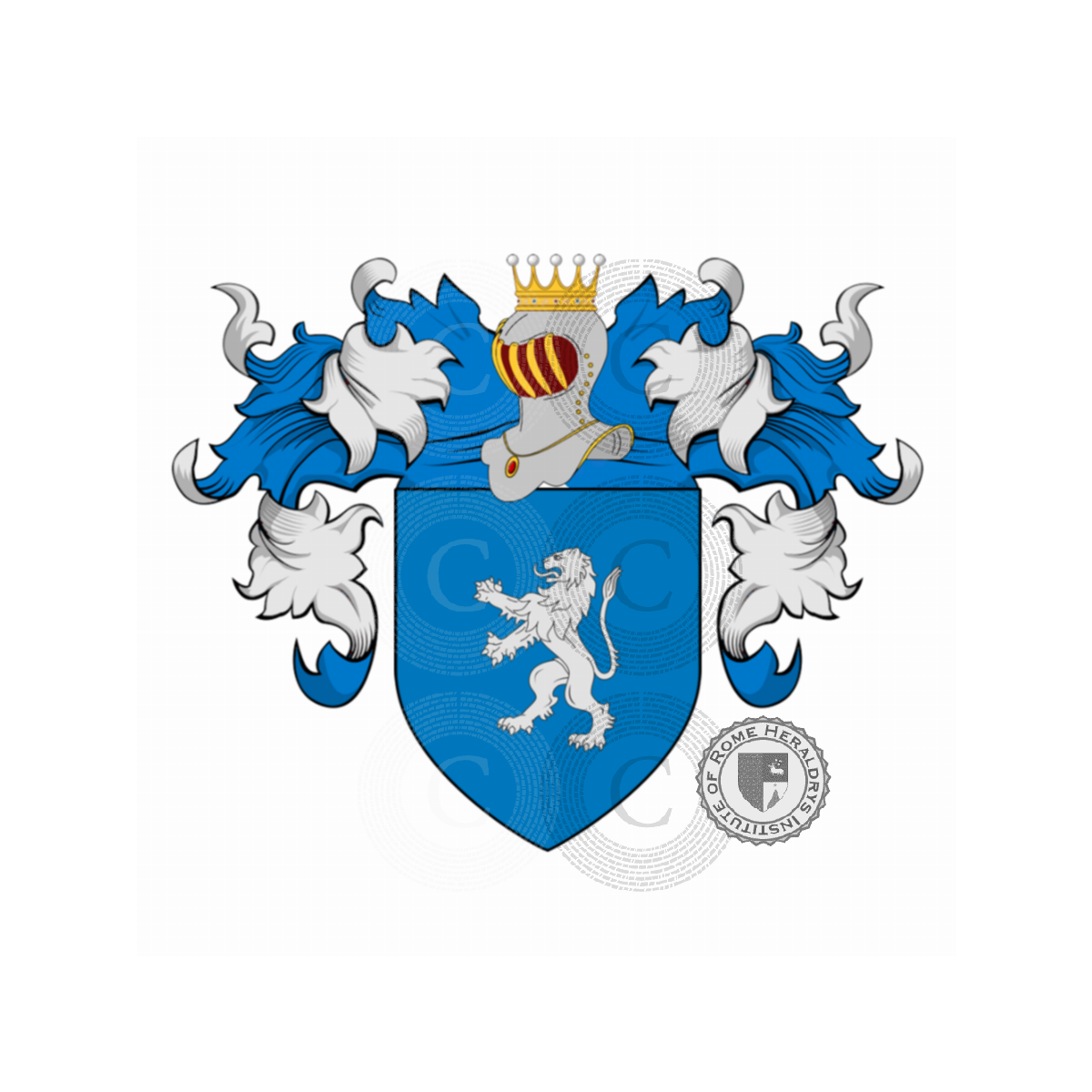 Coat of arms of familyRossi, de Rossi,de Rubeis,Rosso,Russo