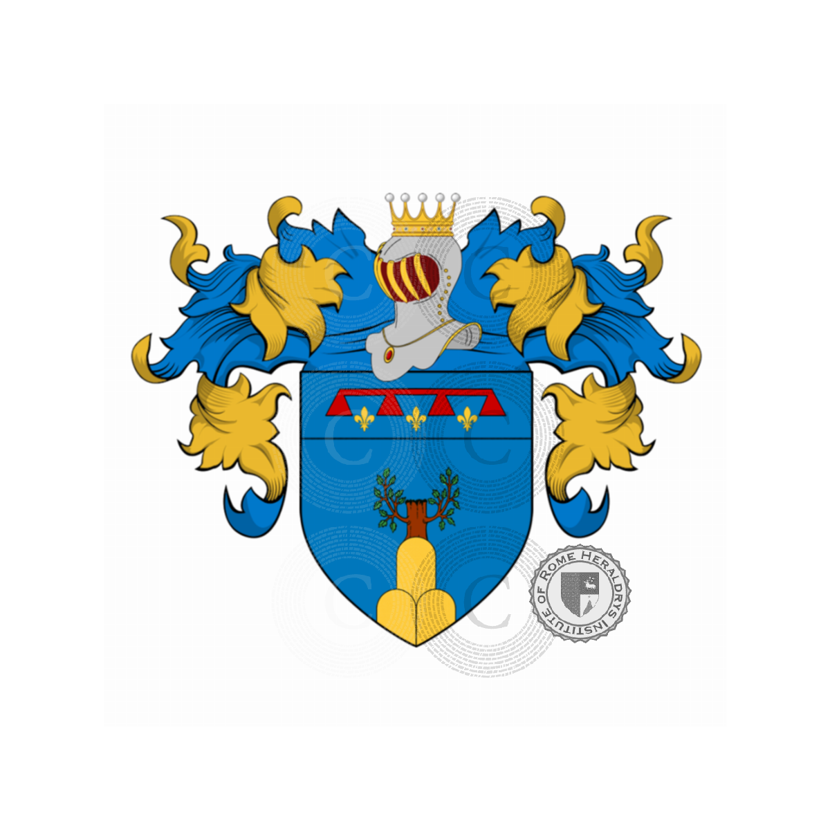 Wappen der FamilieCavazzoni
