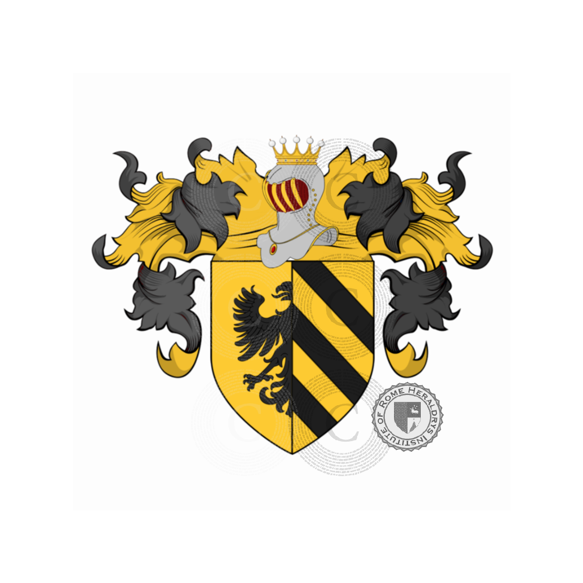 Wappen der FamilieTosso, Tosi,Tossis,Tosso
