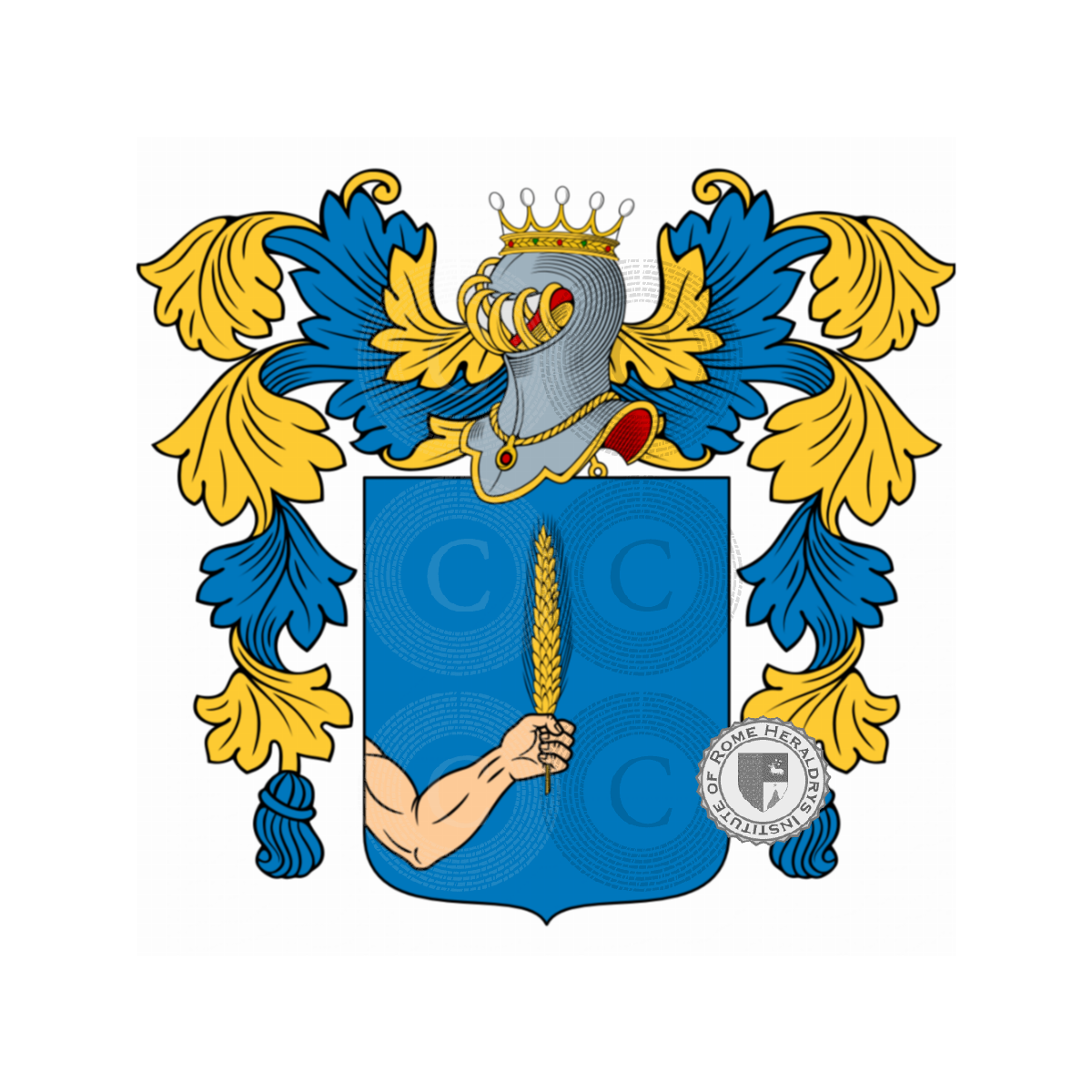 Wappen der FamilieSchipani, Schipano,Schippani