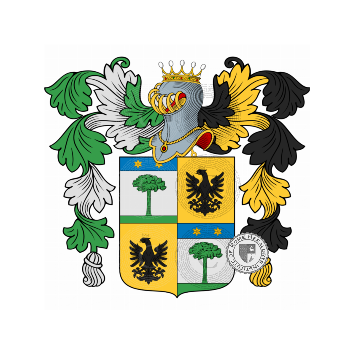 Coat of arms of familyZuchelli Tressa, Zucchelli Tressa