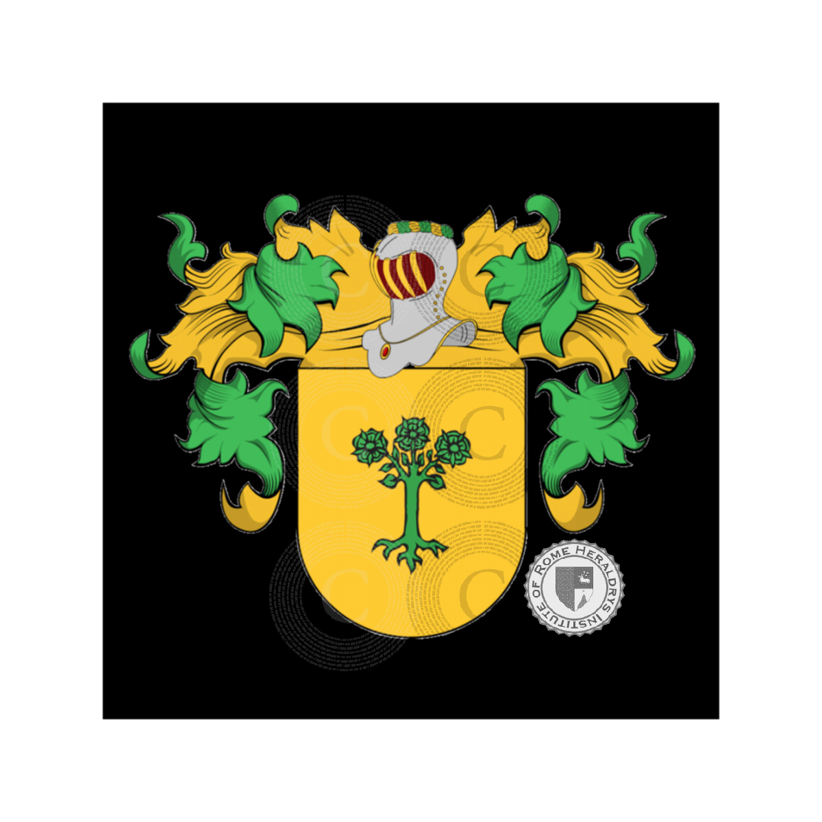 Coat of arms of familyQuince, Quinde