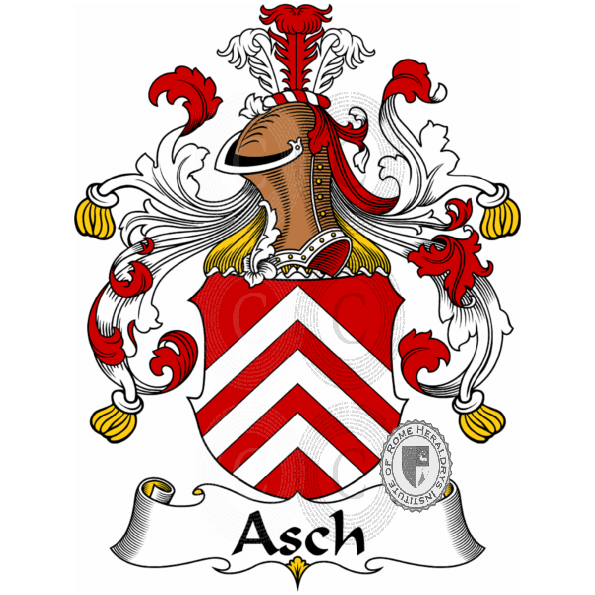 Coat of arms of familyAsch
