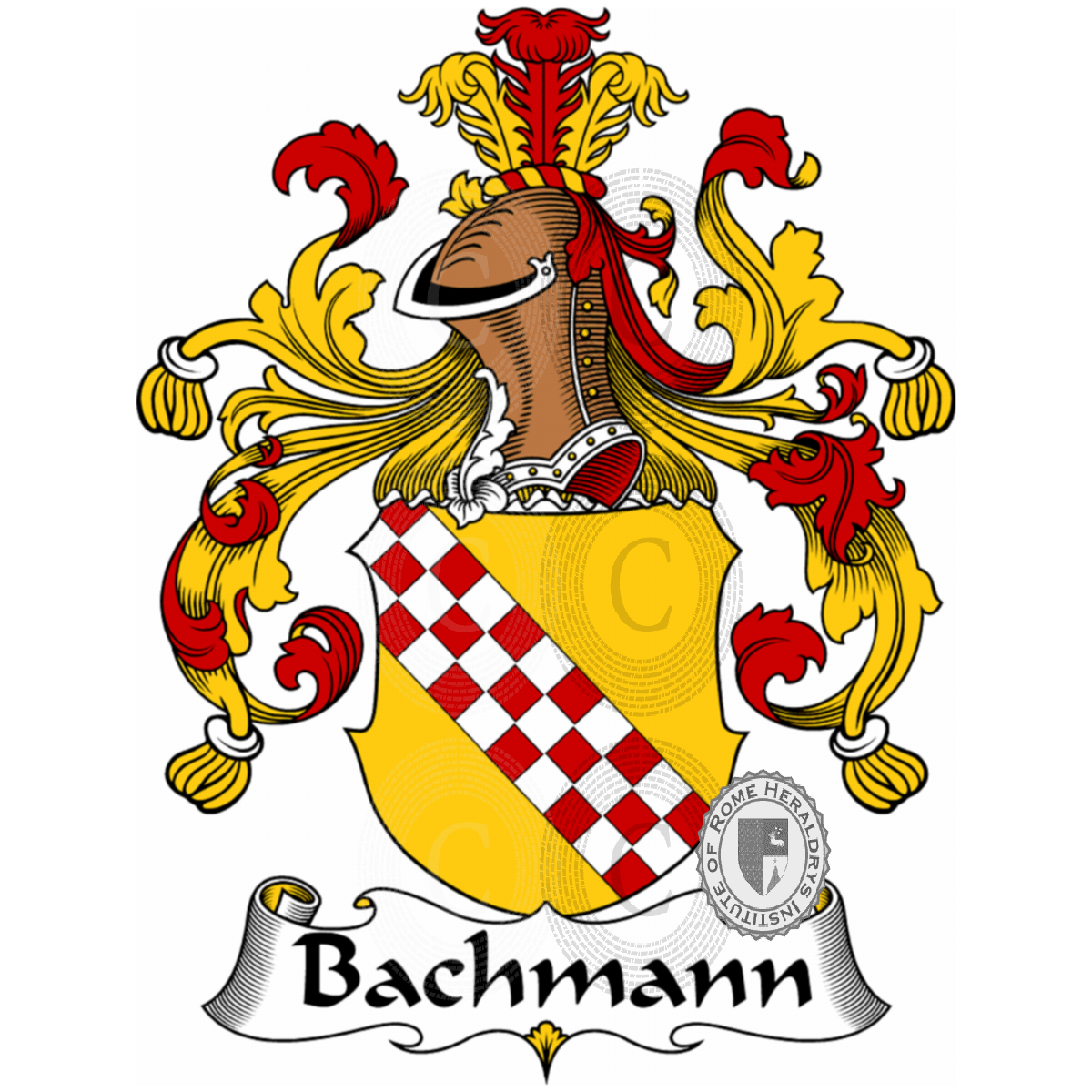 Coat of arms of familyBachmann
