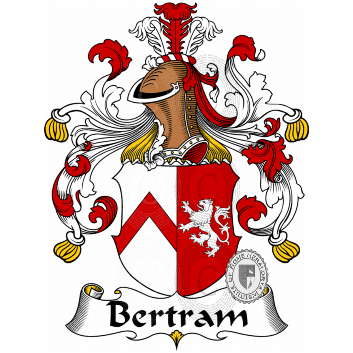 Coat of arms of familyBertram