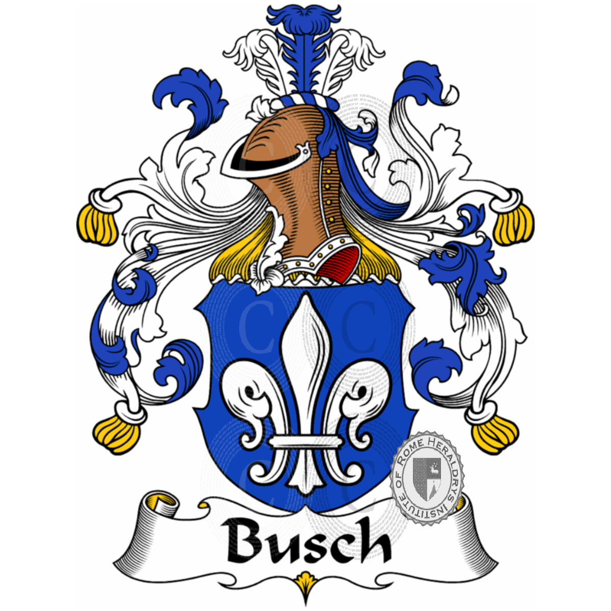 Coat of arms of familyBusch