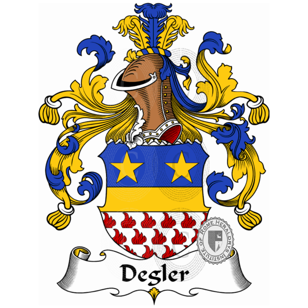 Coat of arms of familyDegler