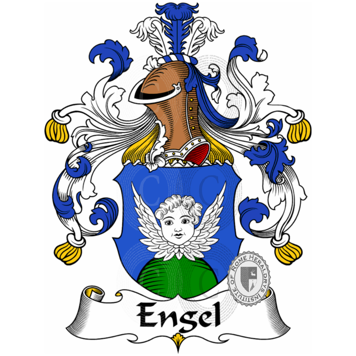 Coat of arms of familyEngel, Angelum
