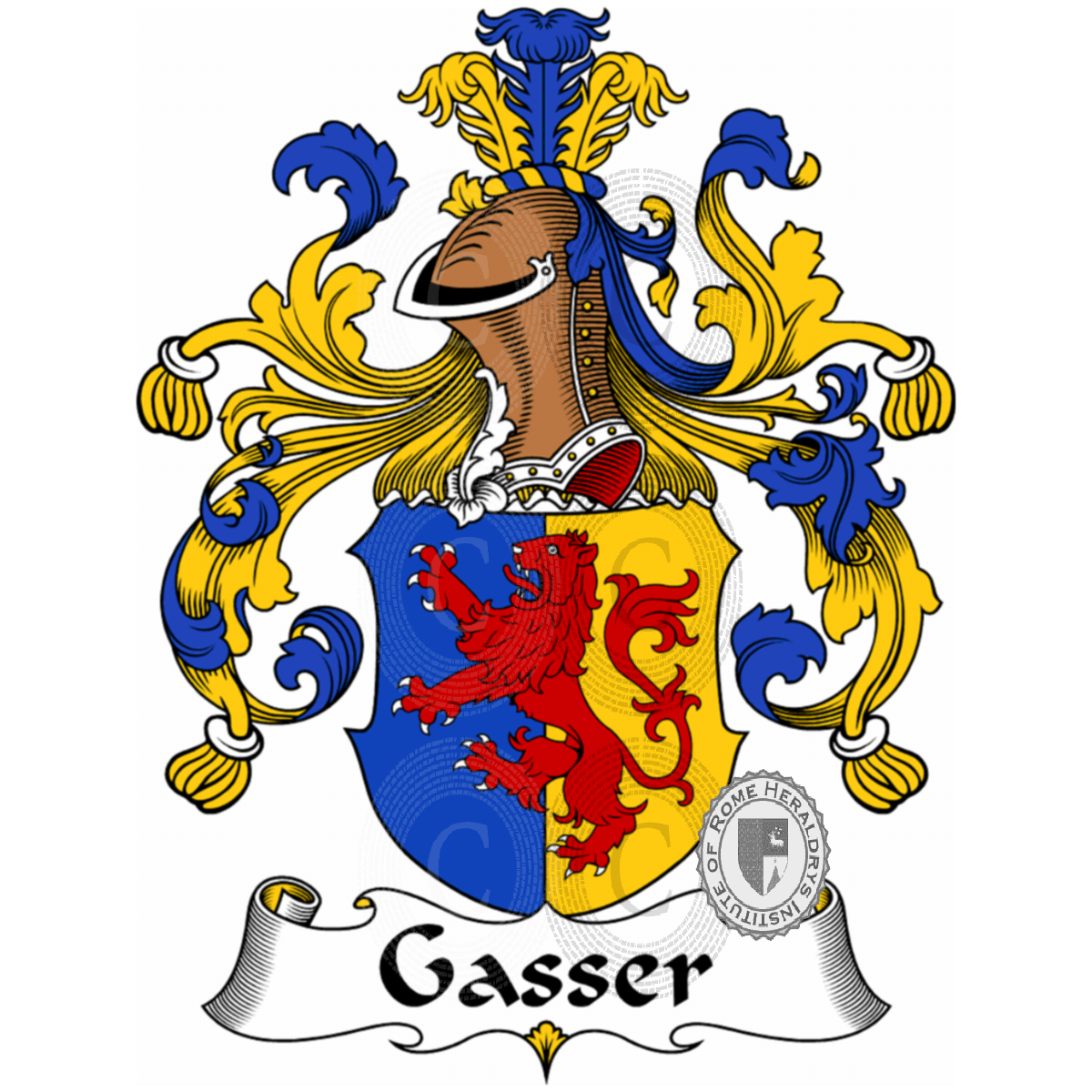 Coat of arms of familyGasser