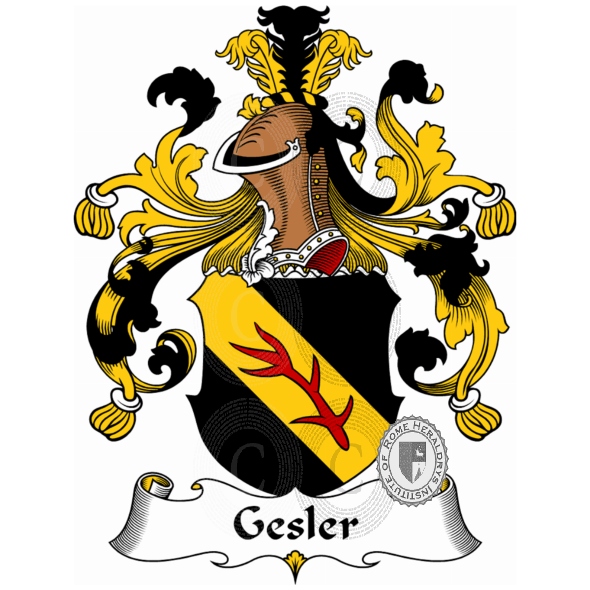 Wappen der FamilieGesler