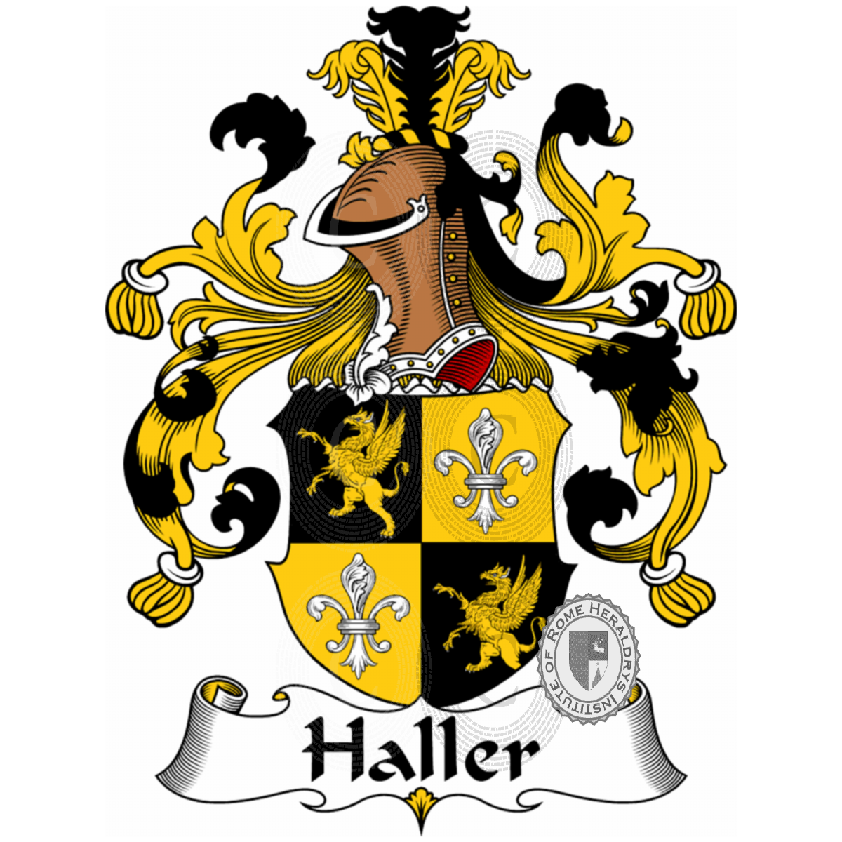 Escudo de la familiaHaller