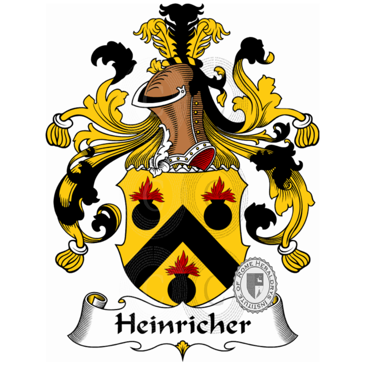 Coat of arms of familyHeinricher