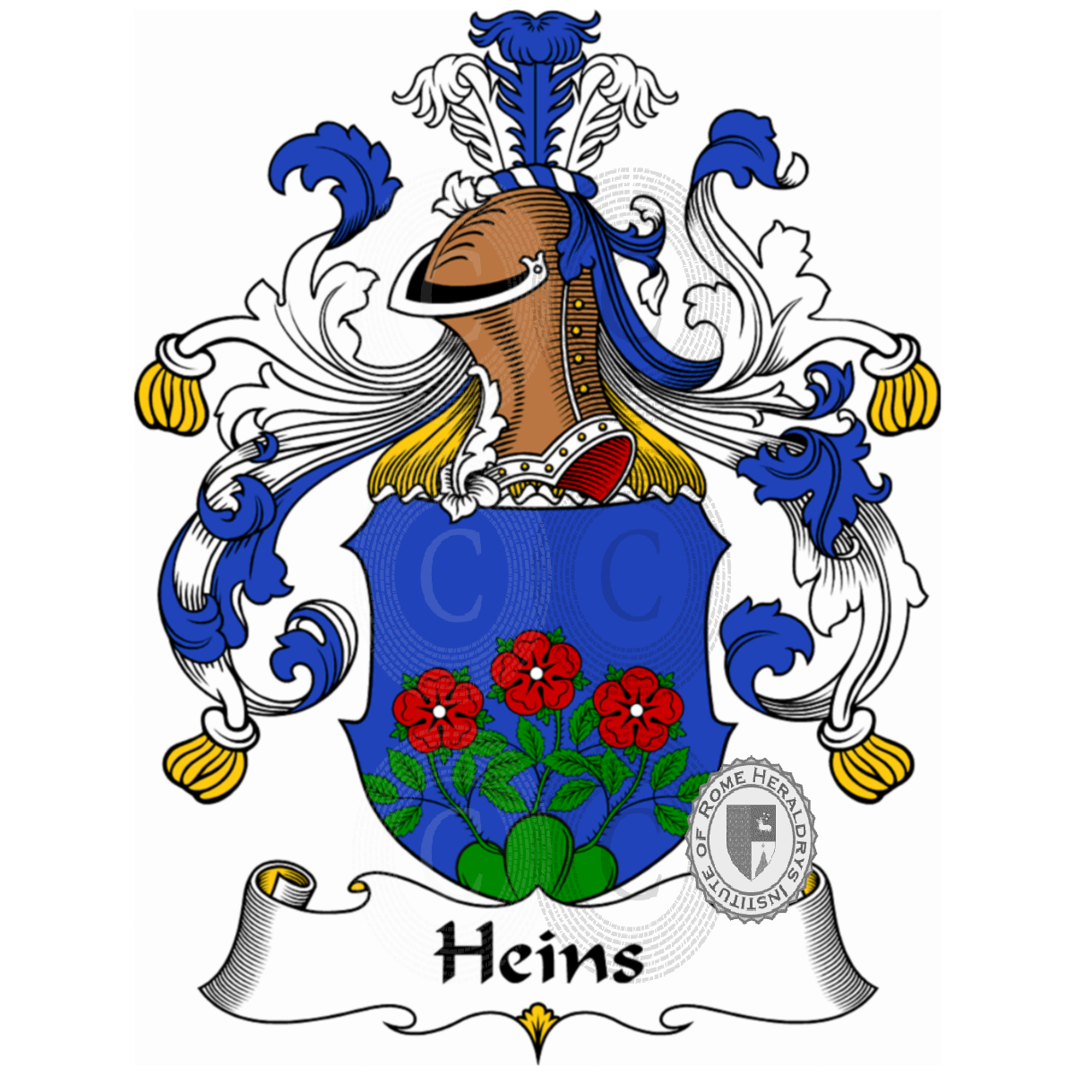 Coat of arms of familyHeins