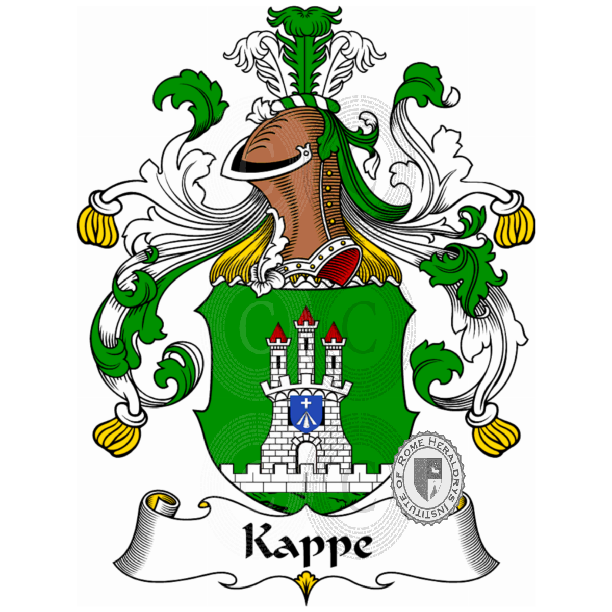 Coat of arms of familyKappe