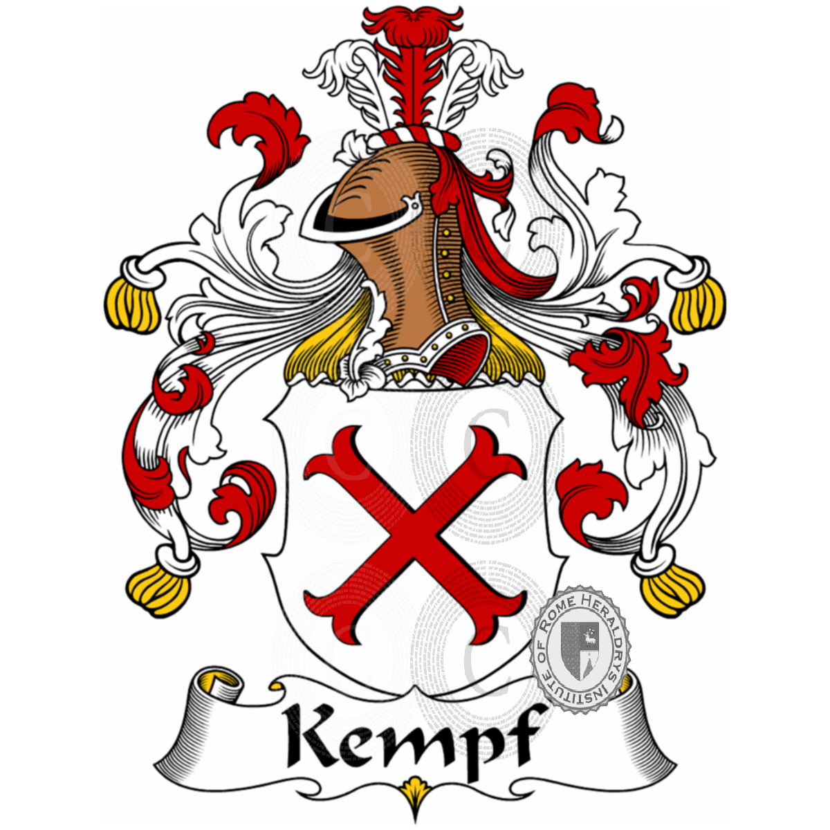 Coat of arms of familyKempf