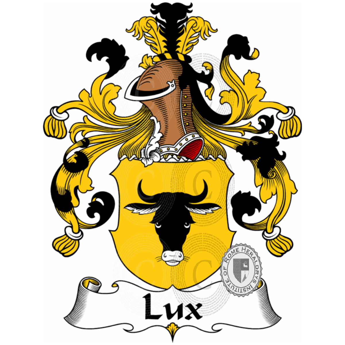Coat of arms of familyLux
