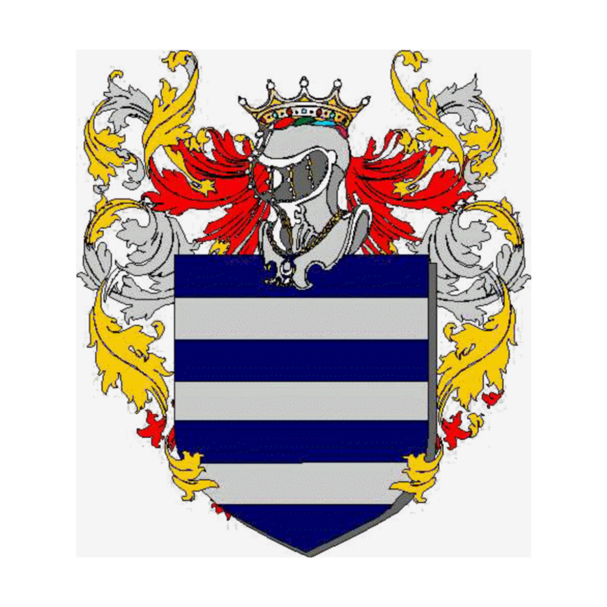 Wappen der Familie, d'Angelis,de Angelis