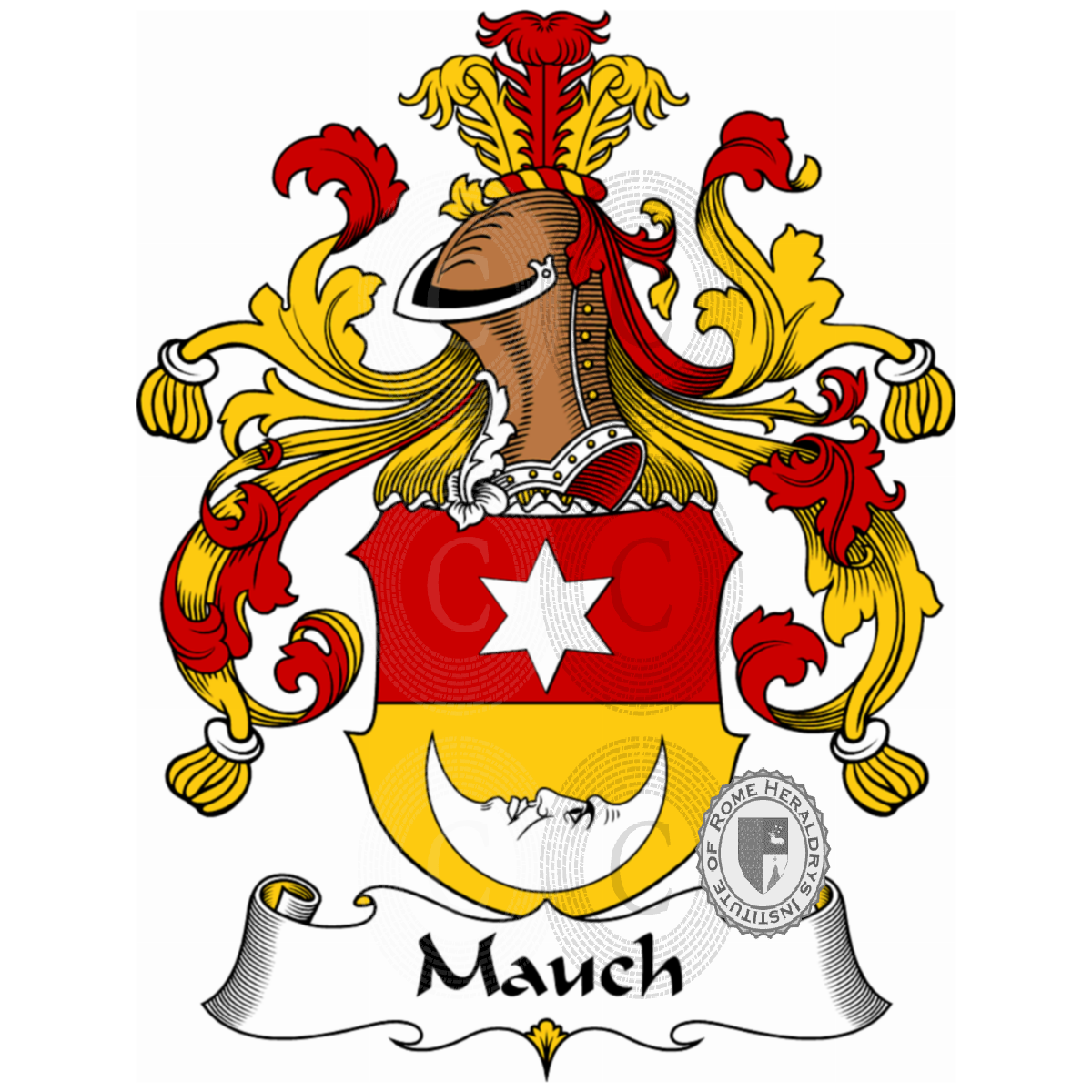 Coat of arms of familyMauch