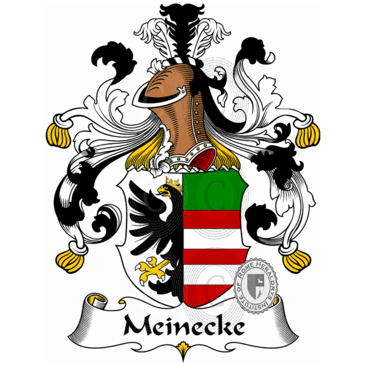 Coat of arms of familyMeinecke