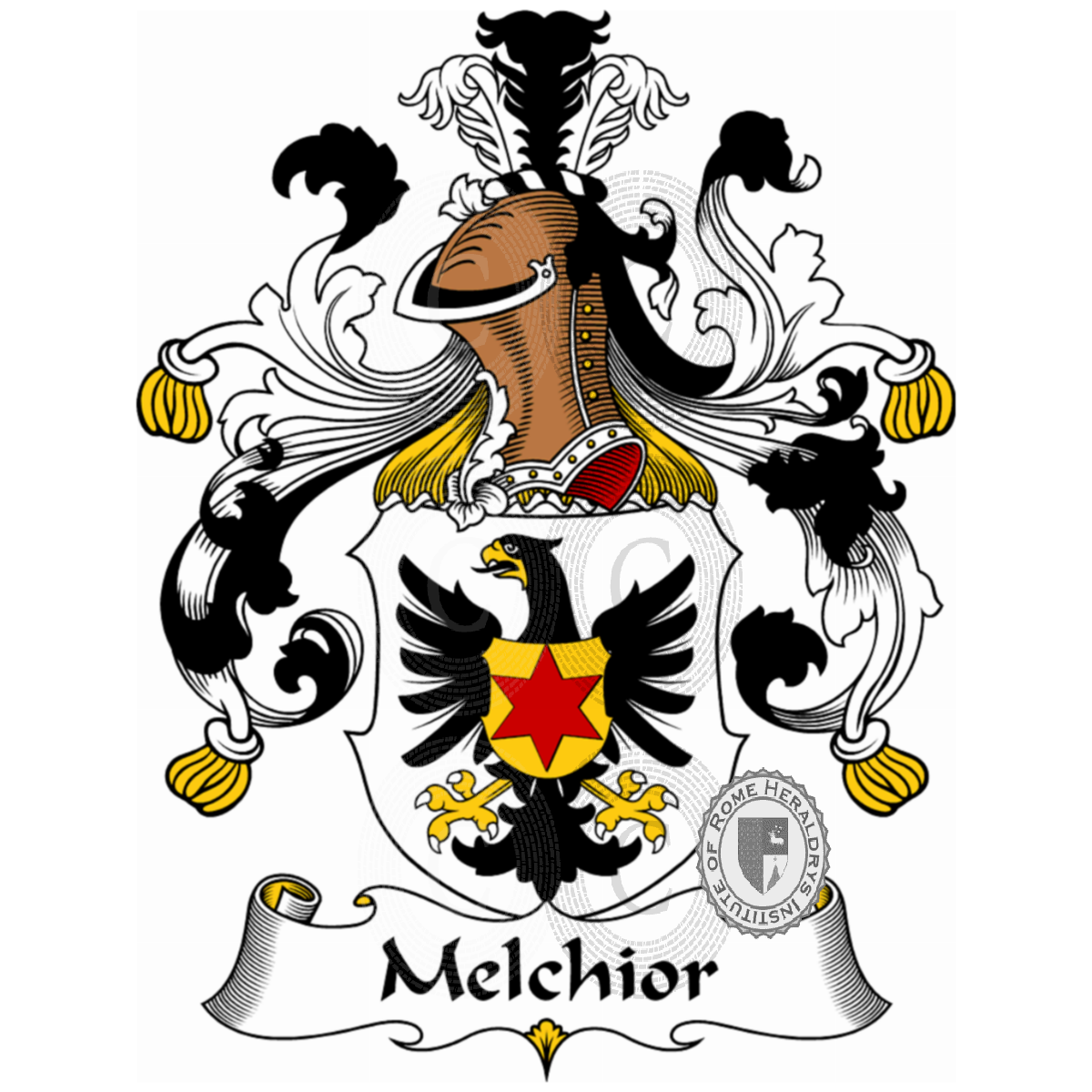 Coat of arms of familyMelchior