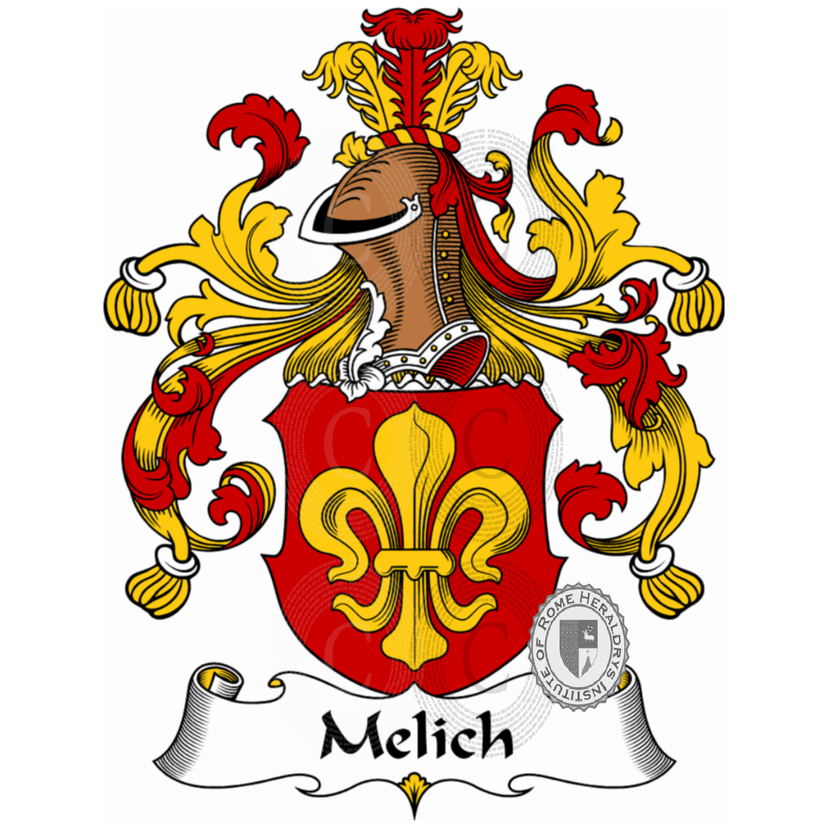 Coat of arms of familyMelich