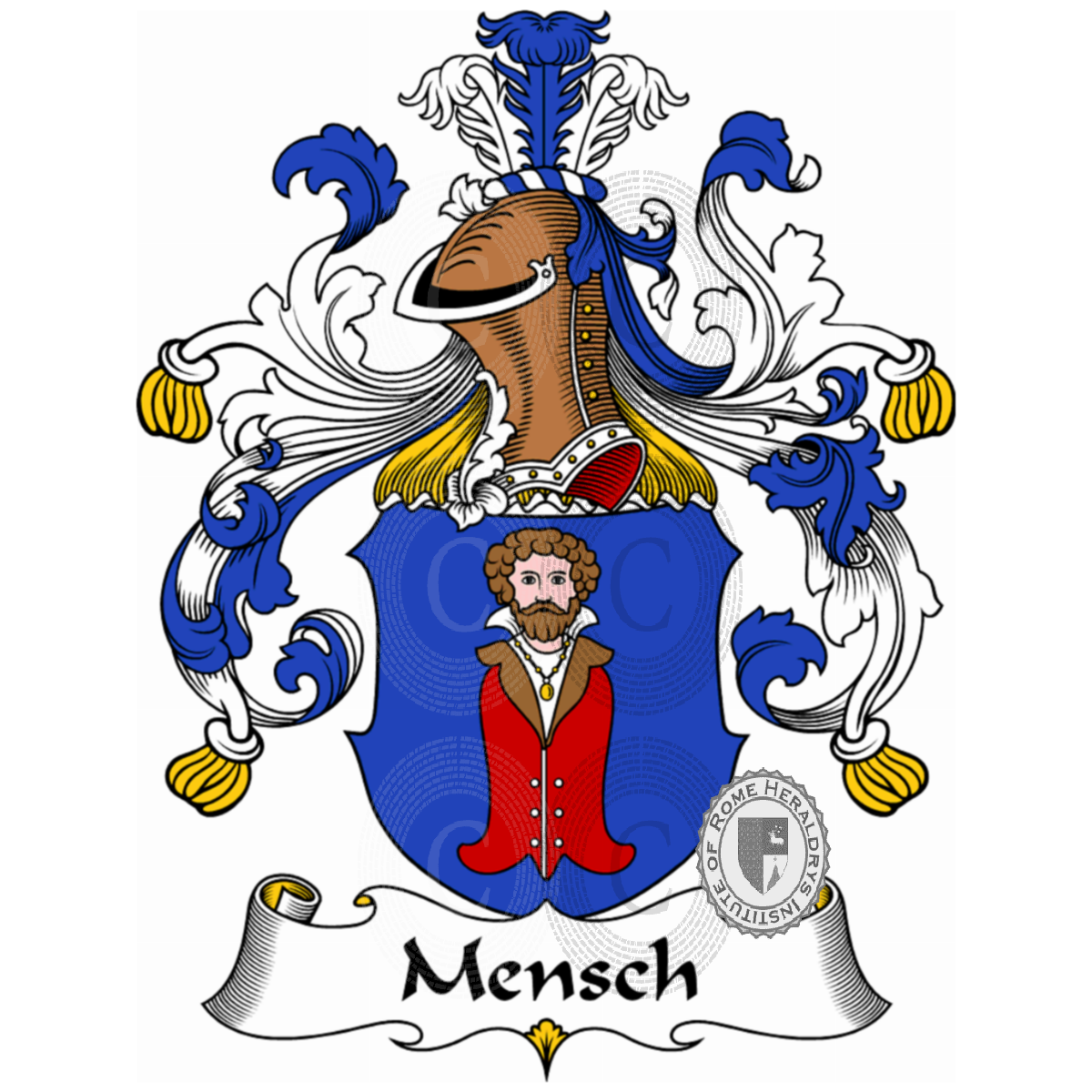 Coat of arms of familyMensch