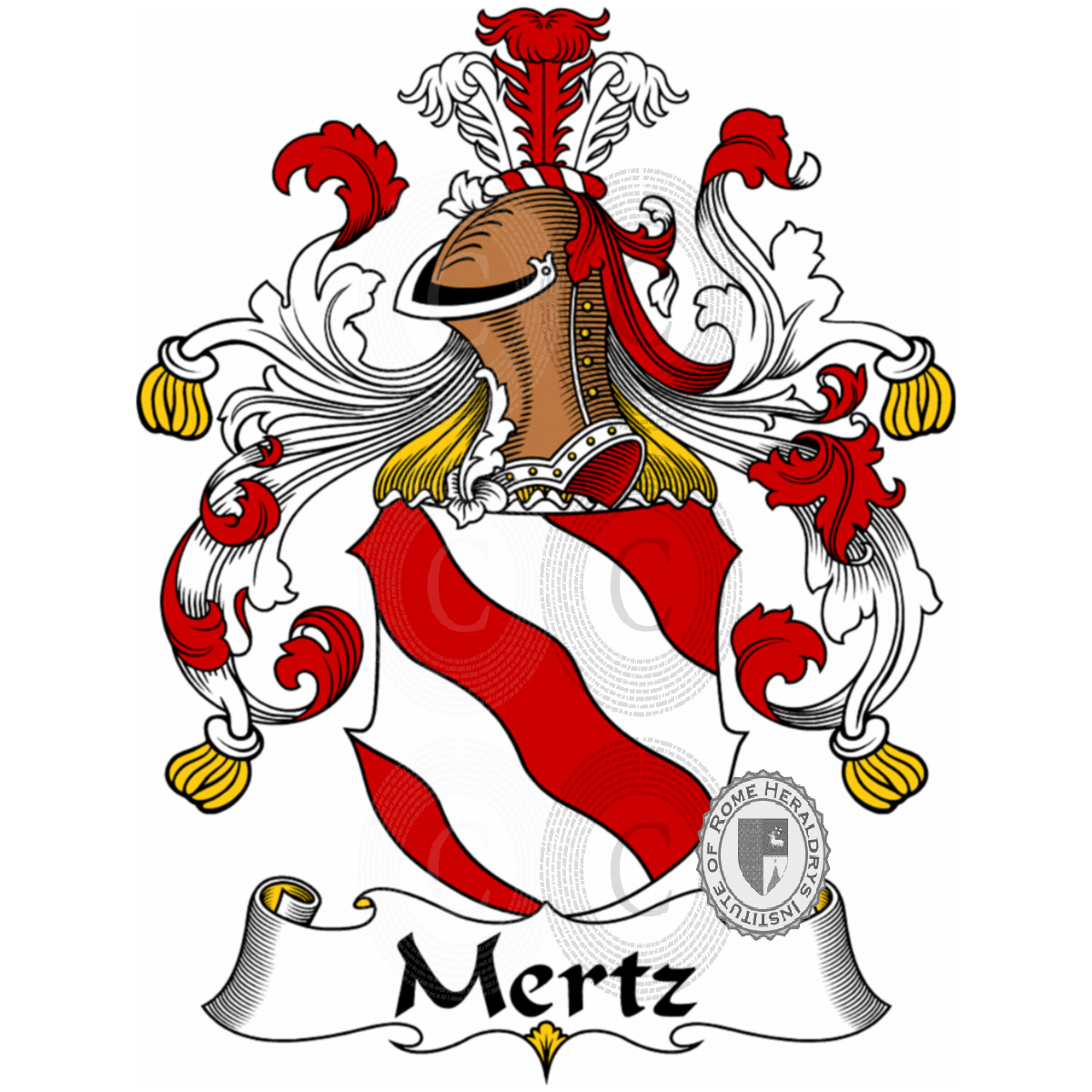 Wappen der FamilieMertz