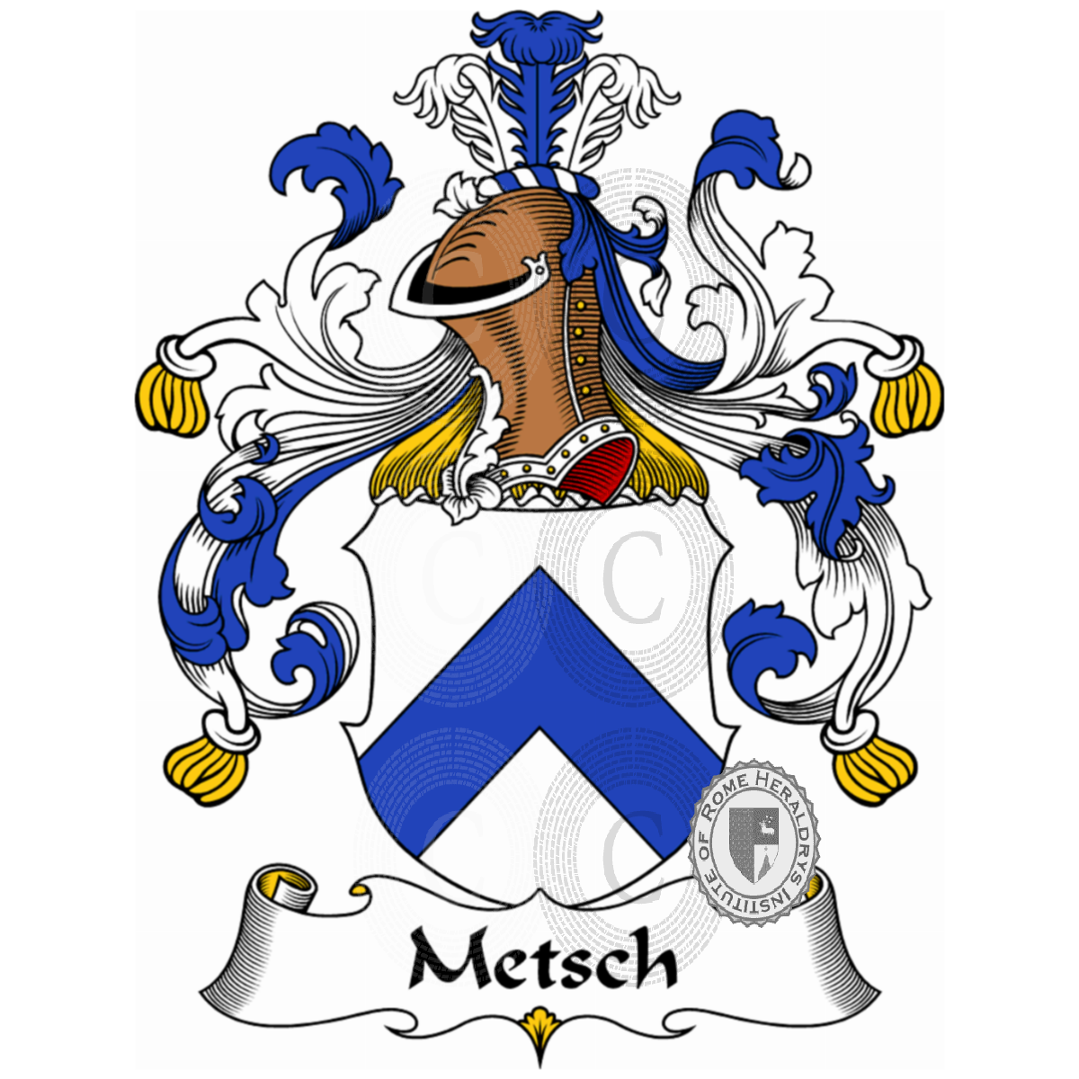 Coat of arms of familyMetsch