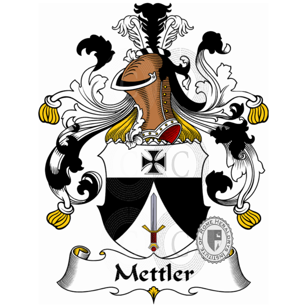 Escudo de la familiaMettler
