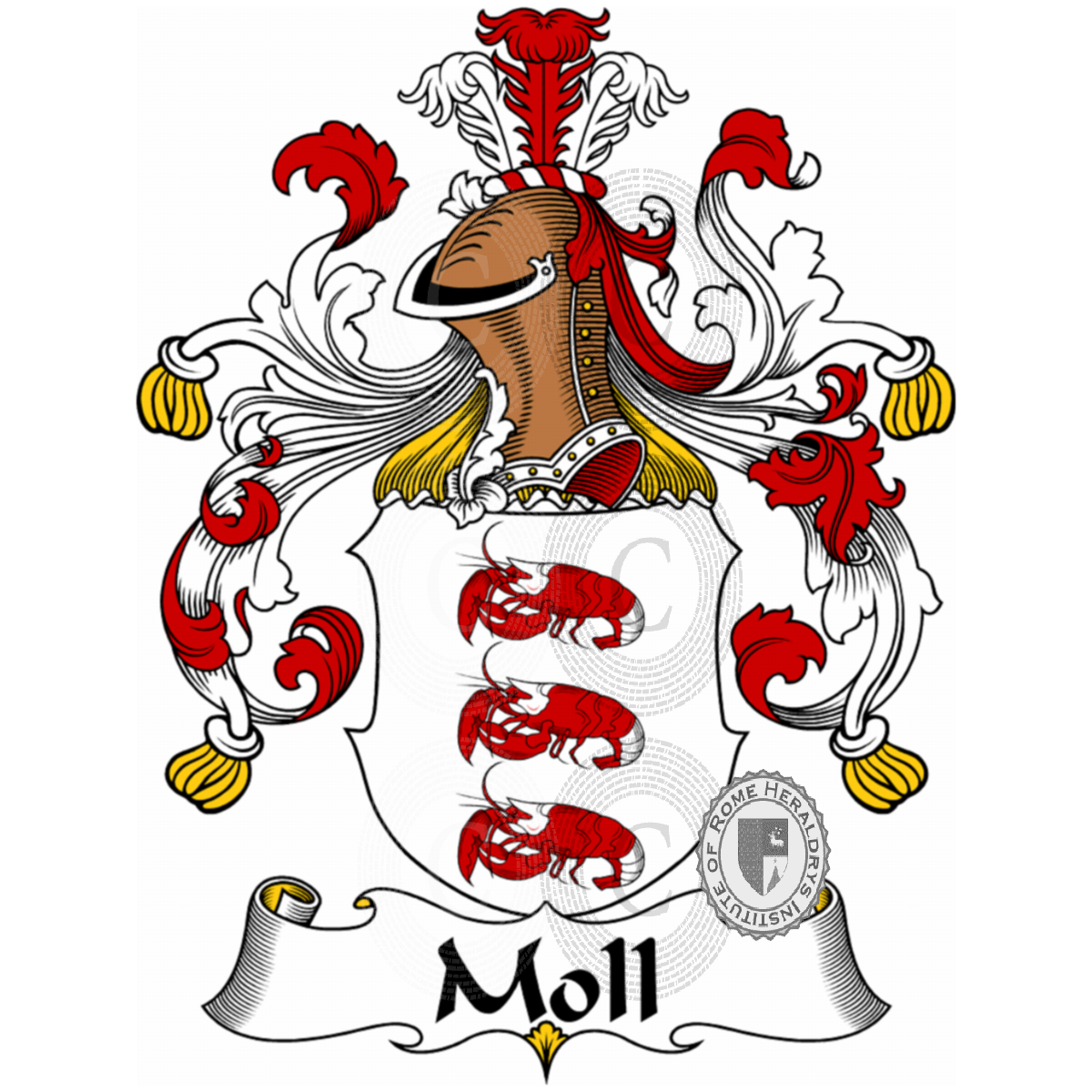 Escudo de la familiaMoll