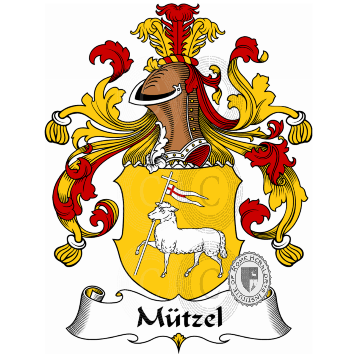 Escudo de la familiaMützel